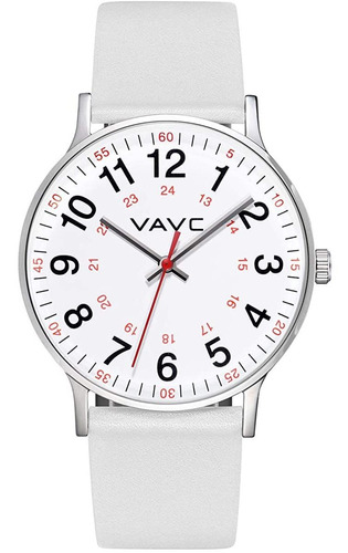 Reloj Mujer Vavc Je8272 Cuarzo Pulso Blanco Just Watches