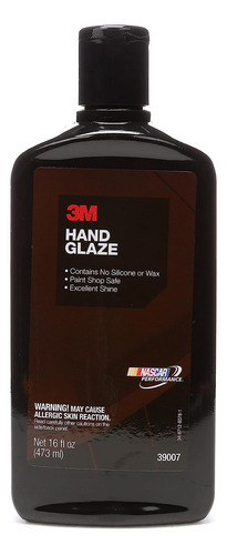 Glaze Manual De 3m, 39007, 1 Pt (16 Fl Oz/473 Ml)