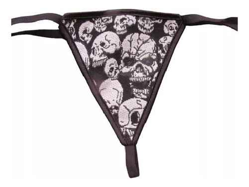 [nueva] Sexy Tanga Hilo Calaveras Ropa Interior Íntima