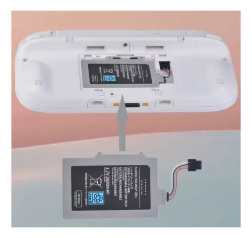 Batería Pila Arr-002 3600mah Para Nintendo Wiiu Gamepad
