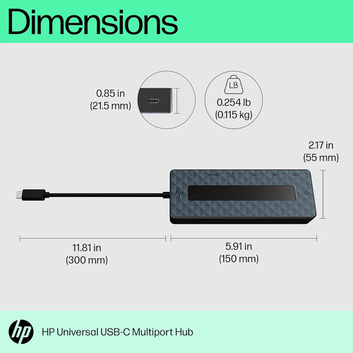 Usb-c Docking Station, 7-in-1 Multiport Hub, Dual 4k@30hz...