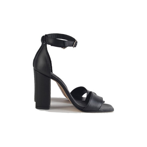 Sandalias Cuero Glitter Mujer - Lester - Ferraro