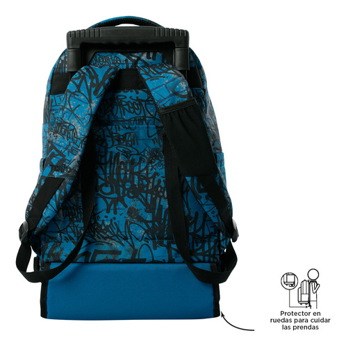 Mochila Escolar Con Ruedas Para Niño Renglon Totto