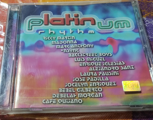 Intérpretes Varios Cd Platinum Laura Pausini L.miguel Y Otro