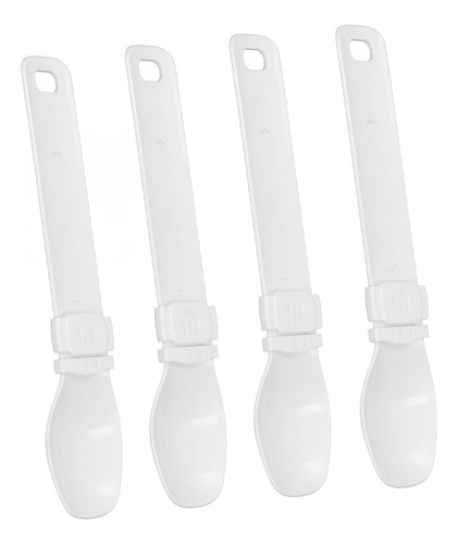 Dispensador De Guloseimas Úmidas Para Gatos, 4 Peças, Colher