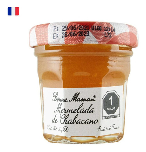 15 Frascos Mermelada Chabacano Bonne Maman (francia) 30gr