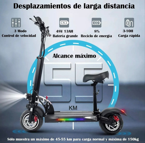 Scooter Eléctrico Moboss Tf100 Usado