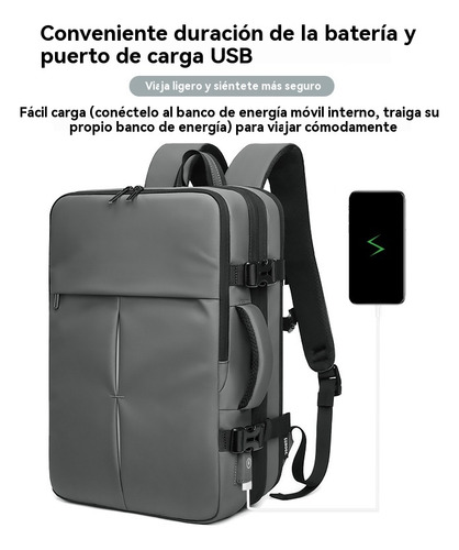 Cómoda Mochila De Viaje Para Hombre Con Computadora