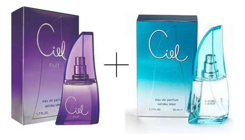 Perfume Ciel Pack X2 - Ciel Clasico + Ciel Nuit - 50ml