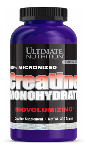 Creatina Ultimate Nutrition 300gr. Micronized Importado Usa