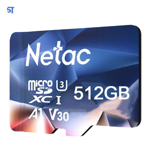 Cartão Micro Sd Netac 512gb 100mb/s De Leitura