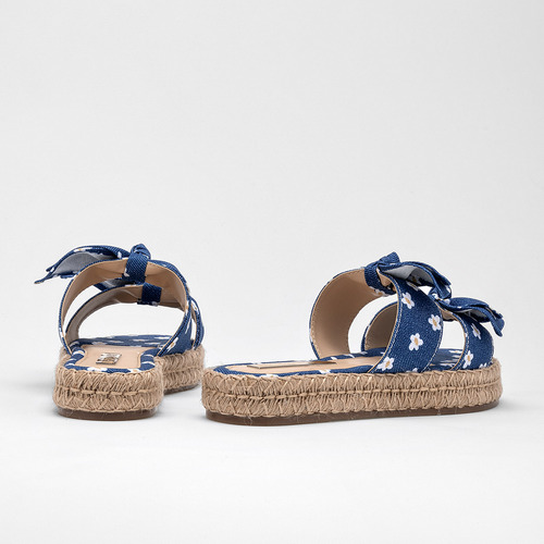 Sandalias Mujer Moramora 1156602 Marino Blanco 125-544