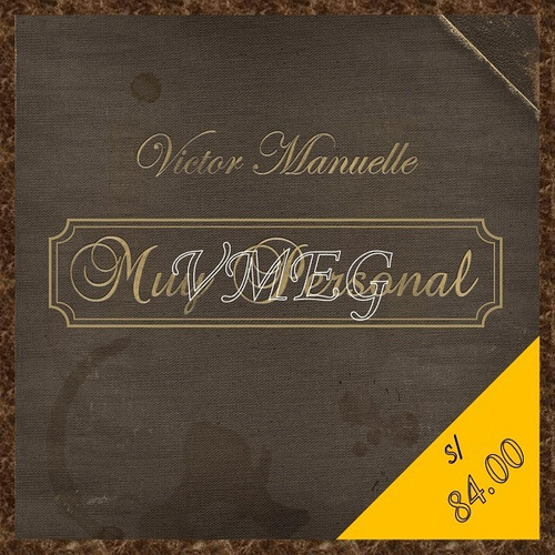 Vmeg Cd Víctor Manuelle 2009 Muy Personal