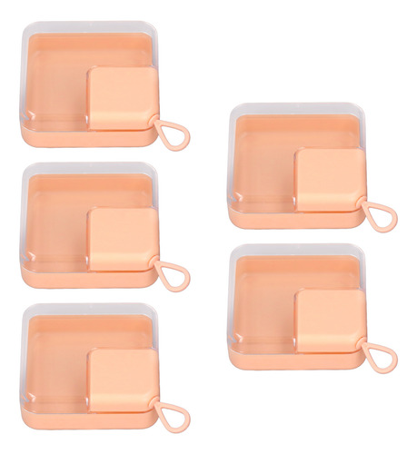 Estuche Para Maquillaje, 5 Unidades, Soporte Para Polvo, Rec