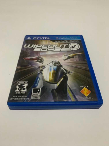 Wipeout 2048 Ps Vita Jogo Original Playstation Portátil Game