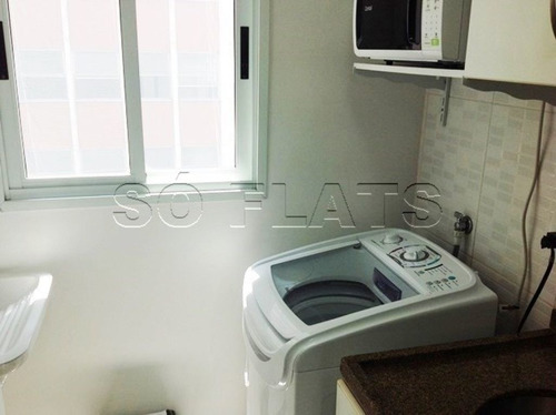 Imagem 6 de 15 de Em Moema Muito Bem Localizado, Flat Todo Mobiliado Disponível. - Sf32328