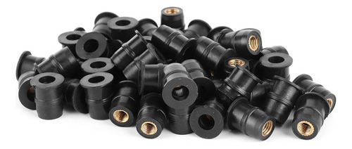Tuercas De Goma M5 Mm Carenado Métrico Para Parabrisas De Mo