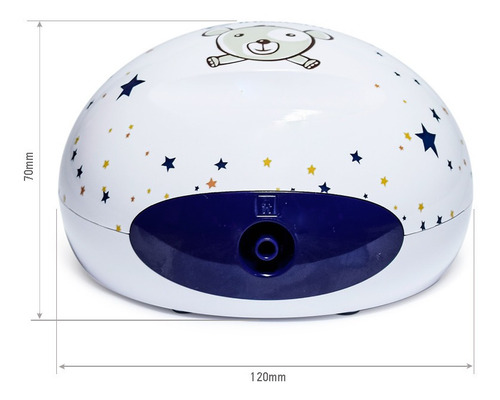 Nebulizador Inalador Compressor Infantil Urso Incoterm