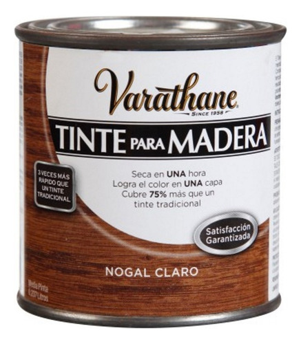 Tinte Para Madera Varathane Color Ebano 946ml