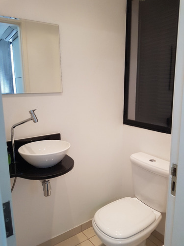 Imagem 6 de 9 de Sala De 34m² Nova, Ar Condicionado, Rede E Garagem