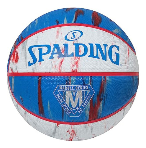 Spalding Marble Red X White X Blue