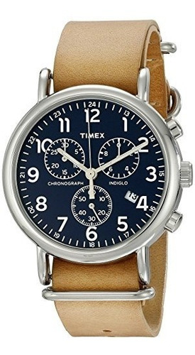 Reloj Timex Unisex Tw2p62300 Weekender Chrono Tanga