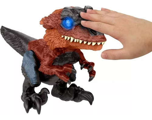 Jurassic World Pyroraptor Interactivo +50 Sonidos Premium