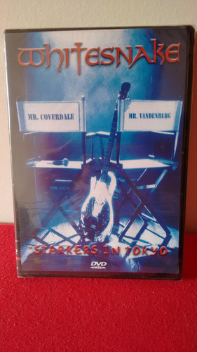 Whitesnake Starkers In Tokyo - Dvd - Original, Novo, Lacrado