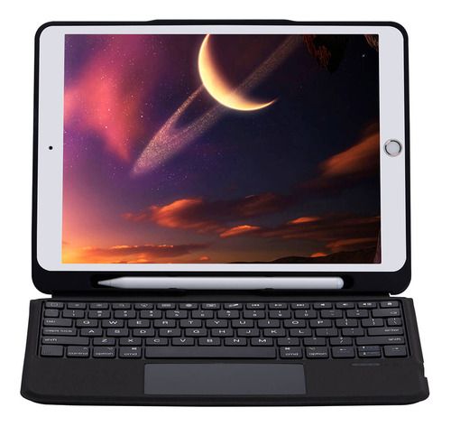 Capa Teclado Touchpad Antishock iPad 9 10.2 Pol 2021