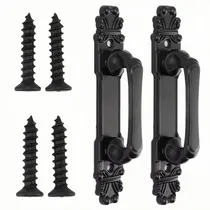 Comprar 2 Manijas De Metal Para Puertas Que Se Tiran A Mano.