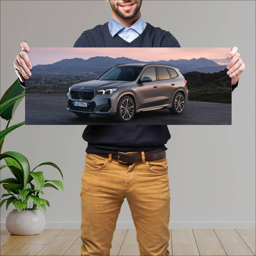 Cuadro 30x80cm Auto 2023 Bmw X1 M Sport 001