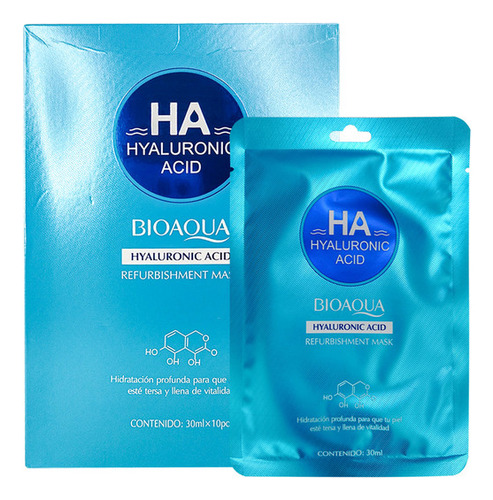 Ha Hyaluronic Acid Refurbishment Mask - Bioaqua