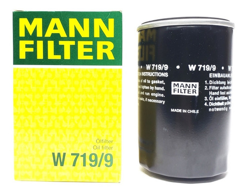 Filtro Aceite W719/9 Mann Filter Dodge Ford Mazda