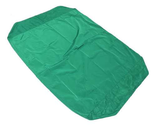 Toldo Protector De Piscina Cuadrado Verde Con Cordón