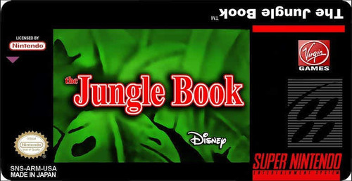 Super Nintendo Jogo The Jungle Book Original Usado (Usado)