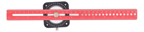 Regla De Doble Escala Compass Scriber De Aleación De Alumini