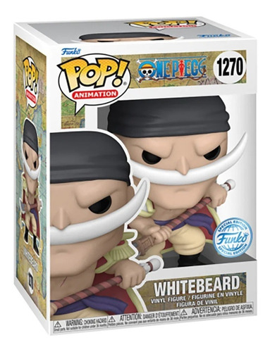 Figura De Accion Barba Blanca 1270 One Piece Funko Pop