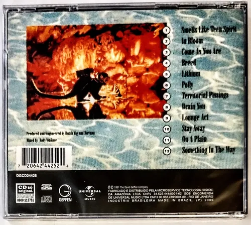 4 Cds- Nirvana: Discografia Completa Estúdio + (1989 / 1993