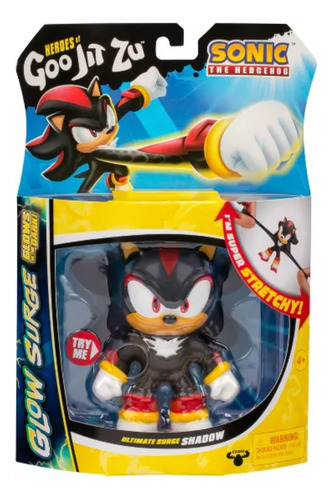 Figura Go Jit Zu Sonic Shadow Glow Surge Brilla En Oscuridad