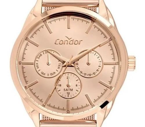 Relógio Condor Rose Feminino Co6p29jm/4j