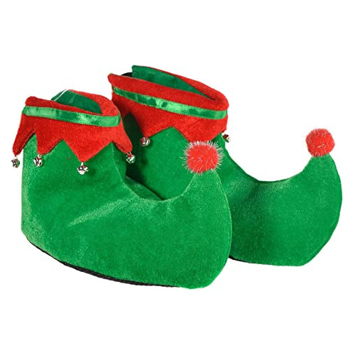 Zapatos De Elfo Para Niños De 5 A 8 Años, Pantuflas De Elfo 