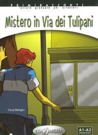 Libro Misterio Via Tulipani(+cd)/lect.italiano Elementare A1