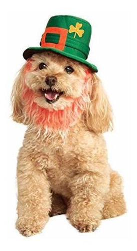 Mascotas St. Dia De Patricks Sombrero Con Barba