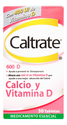 Caltrate Calcio Y Vitamina D.