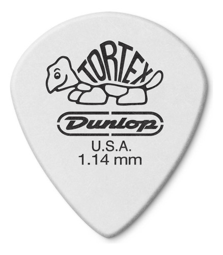 Puas Jim Dunlop 478r114 Tortex Wht Jz3 X72 Unidades 1.14mm