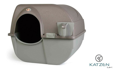 Arenero Cubierto Semi Automatico Para Gato Omega Paw