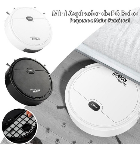 Aspirador Pó Automático Doméstico Limpeza - Imediato