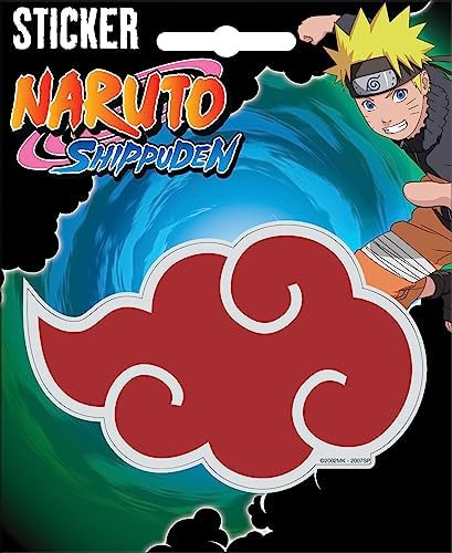 Ata-boy Naruto Akatsuki Nubes 4 A Todo Color Pegatina