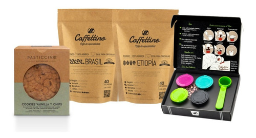 Imagen 1 de 1 de Kit Tentación África Nespresso Con Cookies