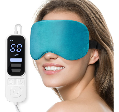 Máscara De Ojos Calentada, Máscara De Compresión De Ojos Cál
